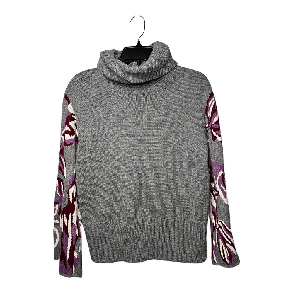 Cabi #3704 Womens Eden Pullover Floral Bell Sleeve Sweater Womens Size Medium